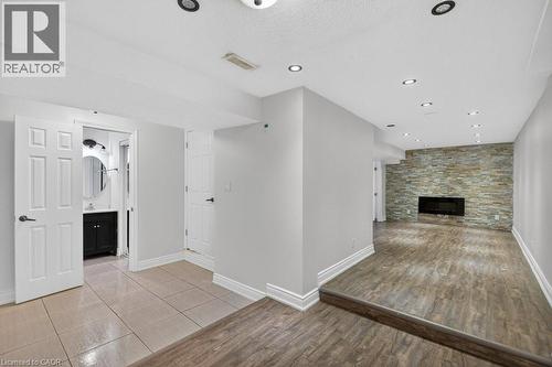 299 Britannia Avenue, Hamilton, ON - Indoor With Fireplace