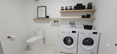 Bathroom - 36 Rue Longueuil, Repentigny (Repentigny), QC - Indoor Photo Showing Laundry Room