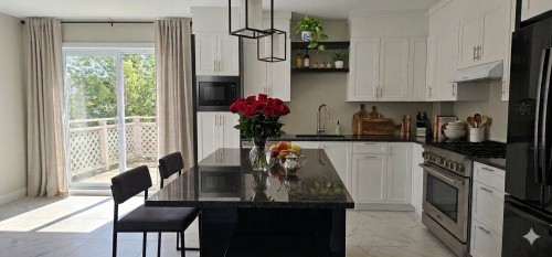 Kitchen - 36 Rue Longueuil, Repentigny (Repentigny), QC - Indoor Photo Showing Kitchen With Upgraded Kitchen