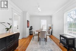 formal dining room at rear - 