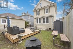 early spring backyard - 