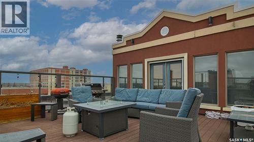 400 1150 Rose Street, Regina, SK - Outdoor With Deck Patio Veranda