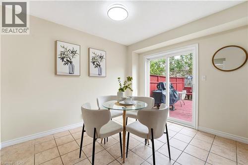 87 Ralgreen Crescent, Kitchener, ON - Indoor Photo Showing Dining Room