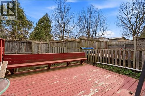 87 Ralgreen Crescent, Kitchener, ON - Outdoor With Deck Patio Veranda