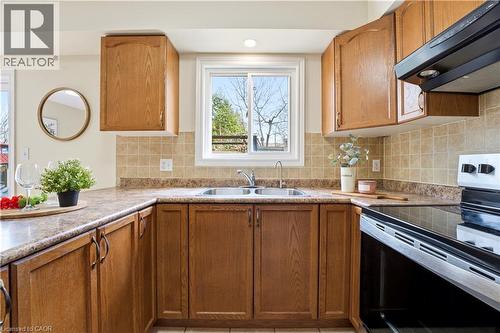 87 Ralgreen Crescent, Kitchener, ON - Indoor Photo Showing Kitchen With Double Sink