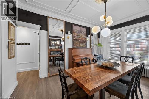 63 West Avenue N Unit# 1, Hamilton, ON - Indoor Photo Showing Dining Room
