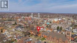 TOP OF PICTURE IS THE CITY OF WELLAND - 