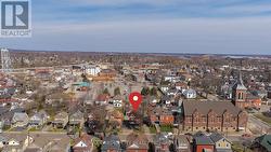 TOP OF PICTURE IS THE CITY OF WELLAND - 
