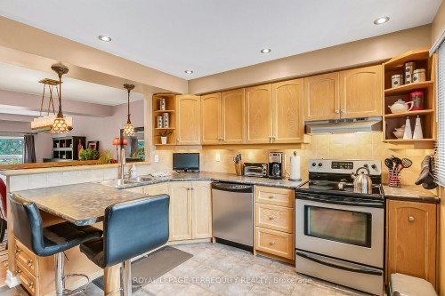 74 Silver Shadow Path, Toronto, ON - Indoor Photo Showing Kitchen With Double Sink
