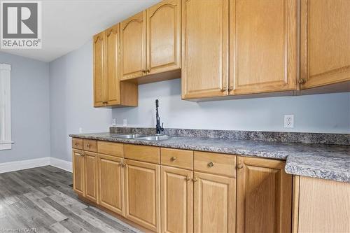 12 Todd Street, Cambridge, ON - Indoor Photo Showing Kitchen With Double Sink