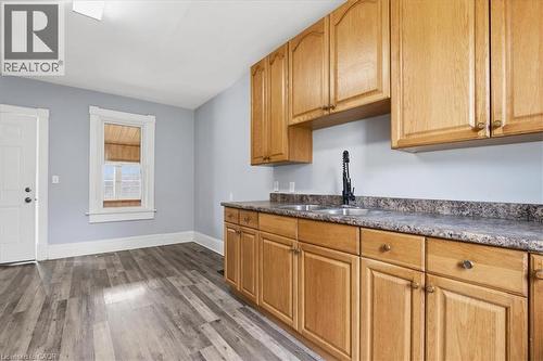 12 Todd Street, Cambridge, ON - Indoor Photo Showing Kitchen With Double Sink