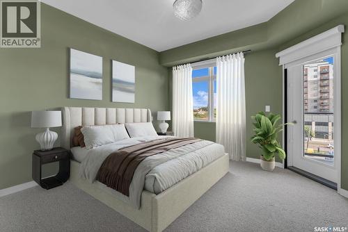 501 922 Broadway Avenue, Saskatoon, SK - Indoor Photo Showing Bedroom