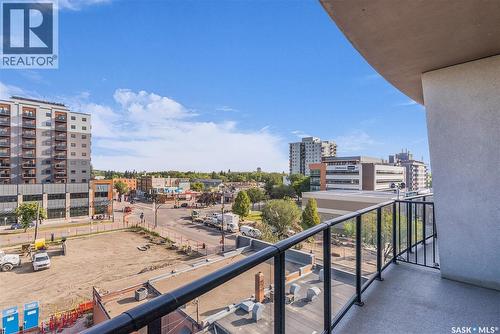 501 922 Broadway Avenue, Saskatoon, SK - Outdoor With Balcony With View