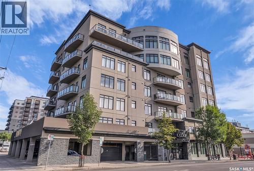 501 922 Broadway Avenue, Saskatoon, SK - Outdoor With Balcony