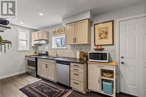 3 Marmora Street, London East (East L), ON - Indoor Photo Showing Kitchen With Double Sink