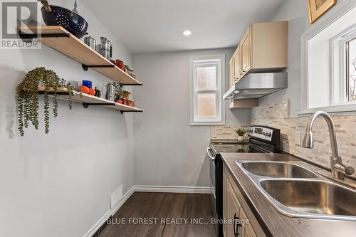 3 Marmora Street, London East (East L), ON - Indoor Photo Showing Kitchen With Double Sink
