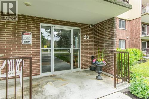 30 Avalon Place Unit# 203, Kitchener, ON - Outdoor With Balcony With Exterior