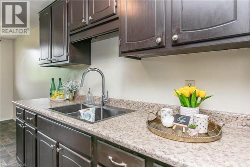 30 Avalon Place Unit# 203, Kitchener, ON - Indoor Photo Showing Kitchen With Double Sink With Upgraded Kitchen