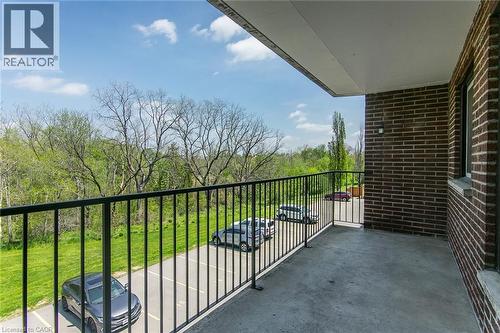 30 Avalon Place Unit# 203, Kitchener, ON - Outdoor With Balcony With Exterior