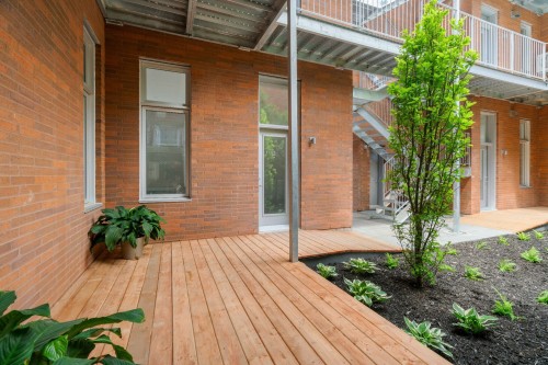 Terrasse - 1112 Rue De Bellechasse, Montréal (Rosemont/La Petite-Patrie), QC - Outdoor With Exterior