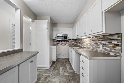 Kitchen - 305-485 Rue Rochon, Saint-Jérôme, QC - Indoor Photo Showing Kitchen With Double Sink