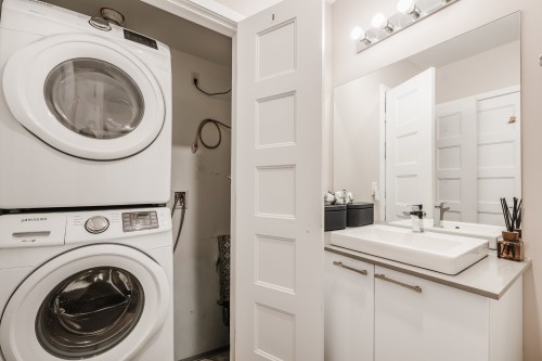 Salle de bains - 204-5681 Rue Chambord, Montréal (Rosemont/La Petite-Patrie), QC - Indoor Photo Showing Laundry Room