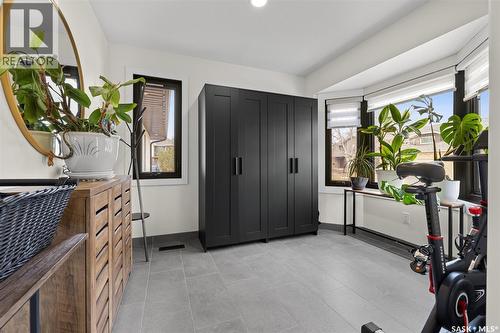 218 Rogers Road, Regina, SK - Indoor Photo Showing Gym Room