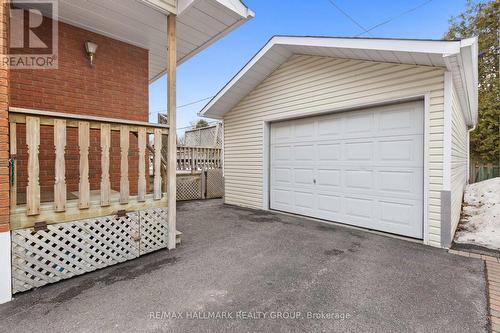 Oversized Detached Garage With Power - 1310 Ferguson Street, Ottawa, ON - Outdoor With Exterior