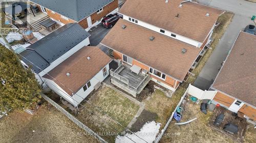 Aerial View Of Backyard & Deck - 1310 Ferguson Street, Ottawa, ON - Outdoor