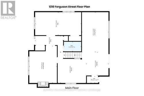 Main Floor Layout - 1310 Ferguson Street, Ottawa, ON - Other
