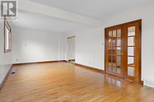 Elegant Den With French Doors - 1310 Ferguson Street, Ottawa, ON - Indoor Photo Showing Other Room