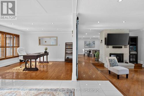 11 Meadow Drive, Caledon, ON - Indoor With Fireplace