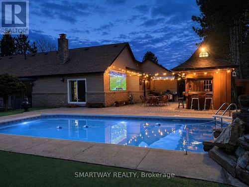 11 Meadow Drive, Caledon, ON - Outdoor With In Ground Pool