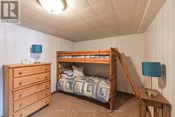 Lower room used as a 4th bedroom - 