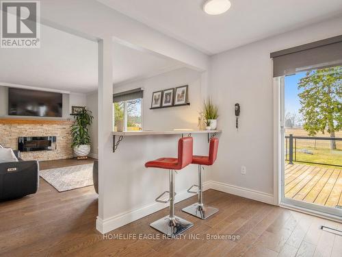 1592 Sideroad 15, New Tecumseth, ON - Indoor With Fireplace
