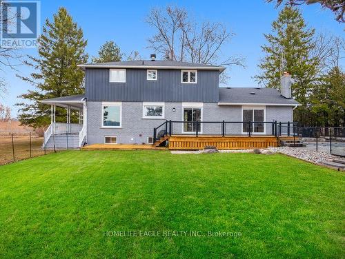 1592 Sideroad 15, New Tecumseth, ON - Outdoor With Deck Patio Veranda