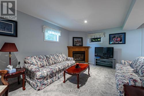 37 Brouwer Crescent, Wasaga Beach, ON - Indoor Photo Showing Living Room With Fireplace