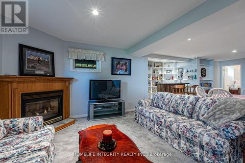 37 Brouwer Crescent, Wasaga Beach, ON - Indoor Photo Showing Living Room With Fireplace