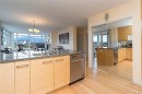 1402-38 Front St, Nanaimo, BC  - Indoor Photo Showing Kitchen With Double Sink 