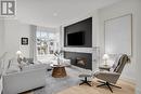 36 Kenora Street, Ottawa, ON  - Indoor Photo Showing Living Room With Fireplace 