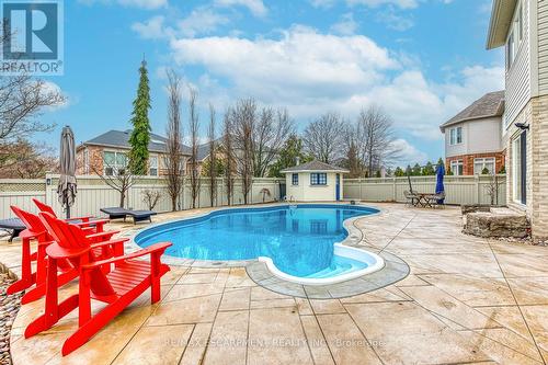 4267 Sarazen Drive, Burlington, ON - Outdoor With In Ground Pool With Deck Patio Veranda