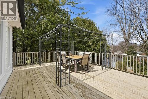 55 Berkley Crescent, Simcoe, ON - Outdoor With Deck Patio Veranda With Exterior