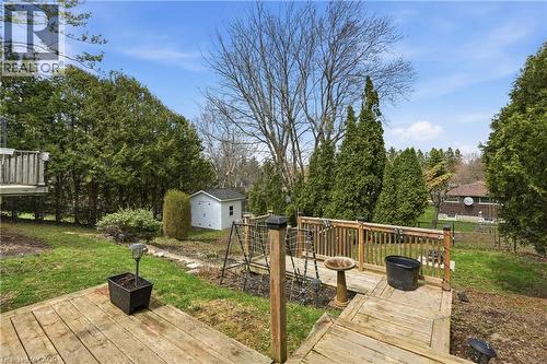55 Berkley Crescent, Simcoe, ON - Outdoor With Deck Patio Veranda