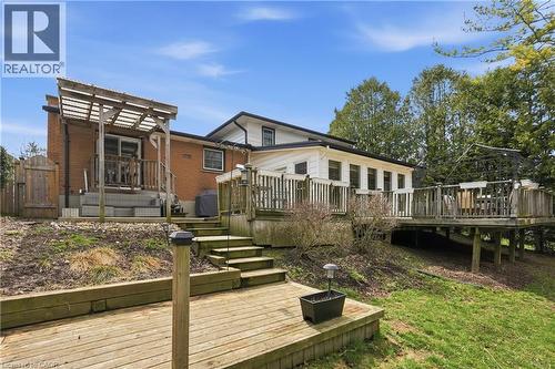 55 Berkley Crescent, Simcoe, ON - Outdoor With Deck Patio Veranda