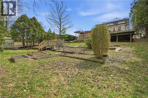 55 Berkley Crescent, Simcoe, ON - Outdoor With Deck Patio Veranda