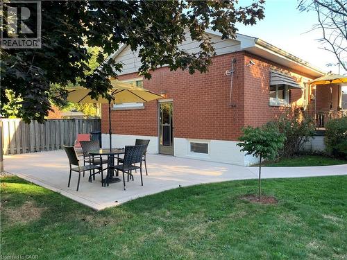 View of patio - 23 Percy Court, Hamilton, ON - Outdoor