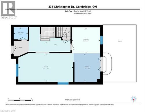 Floor plan - 334 Christopher Drive, Cambridge, ON - Other