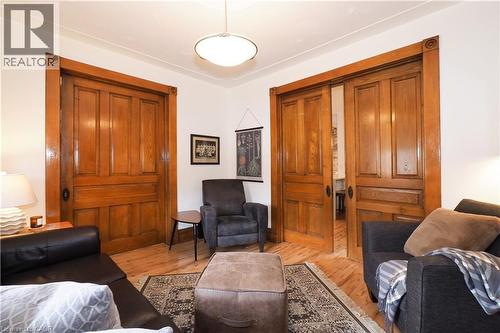 18 Theresa Street, Kitchener, ON - Indoor Photo Showing Living Room