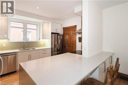 18 Theresa Street, Kitchener, ON - Indoor Photo Showing Kitchen