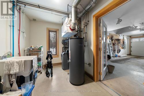 Maintenance room and infloor heating system - 4 Carla Court, Prince Edward County (Wellington Ward), ON - Indoor Photo Showing Garage